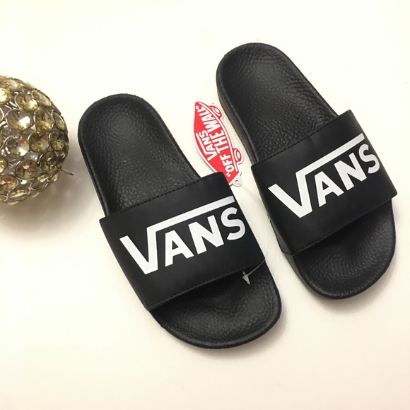 vans shoes slides